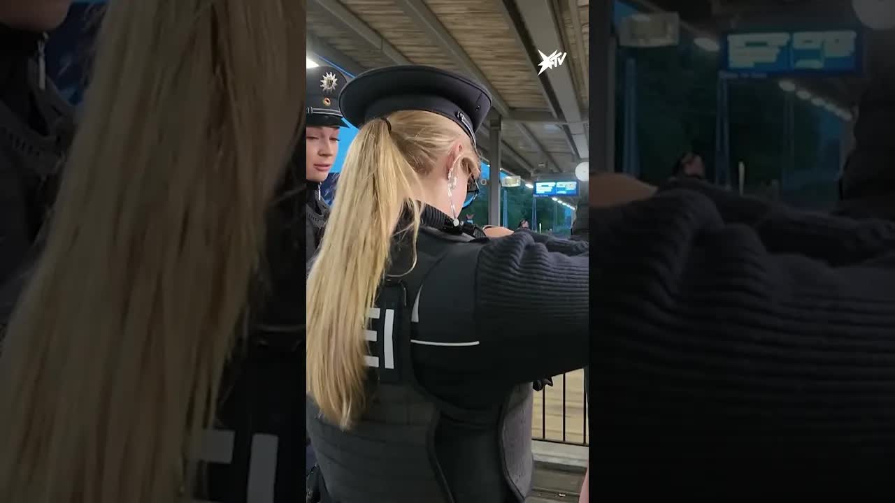 Erster Einsatz einer Polizeianwärterin im Bahnhof