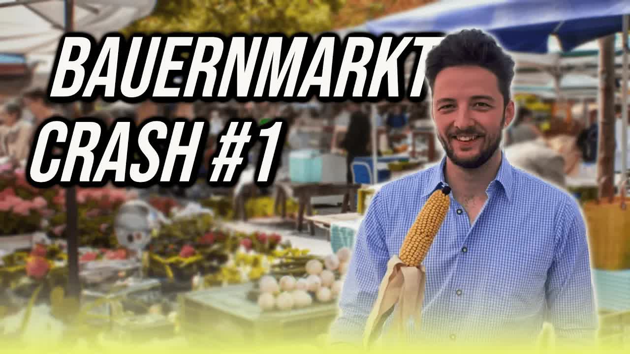 Spontane Interviews auf dem Bauernmarkt in Graz