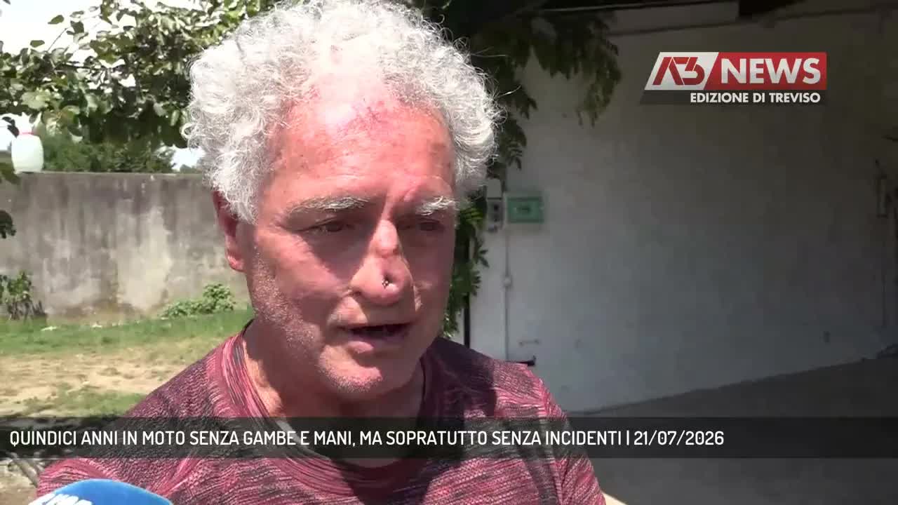 Fulvio Marotto: 15 anni in moto senza gambe né mani