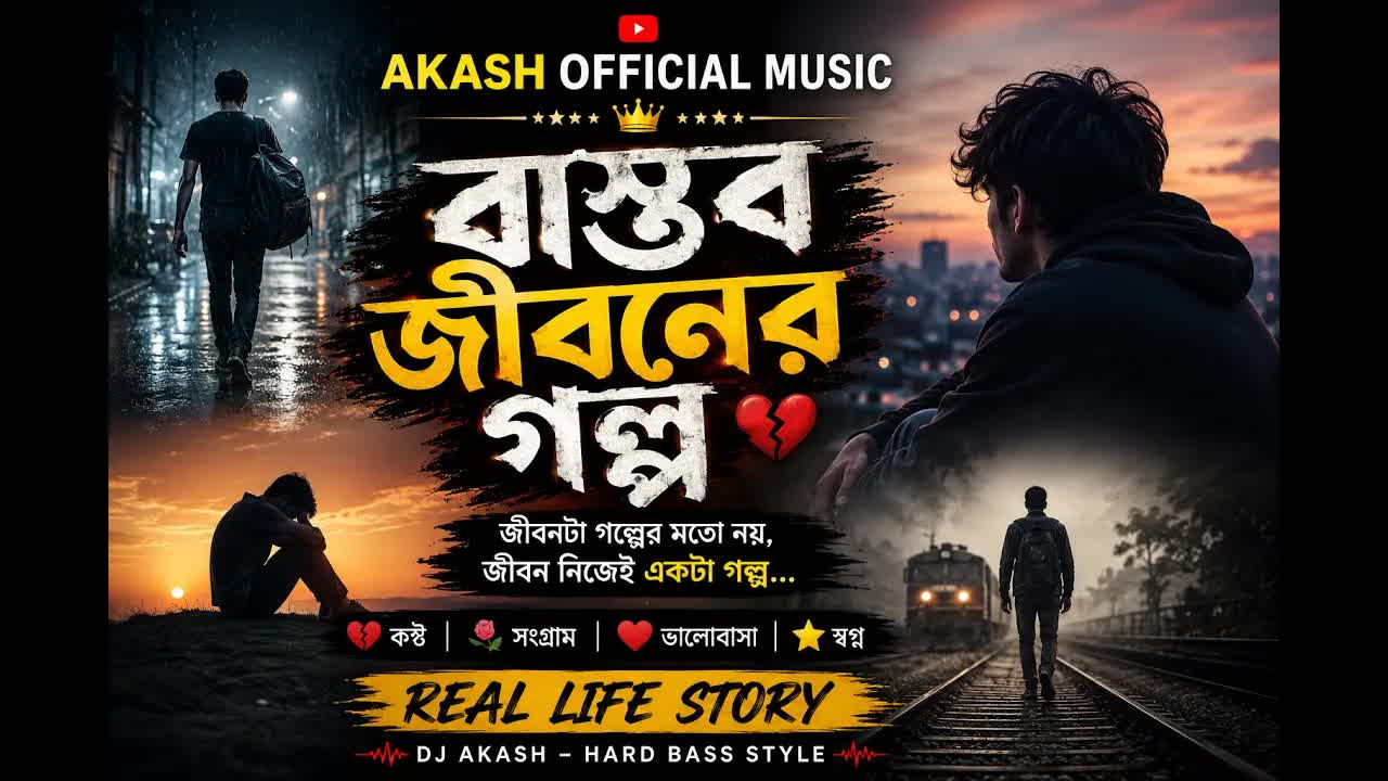 বাস্তব জীবনের সুখ-দুঃখের গল্প