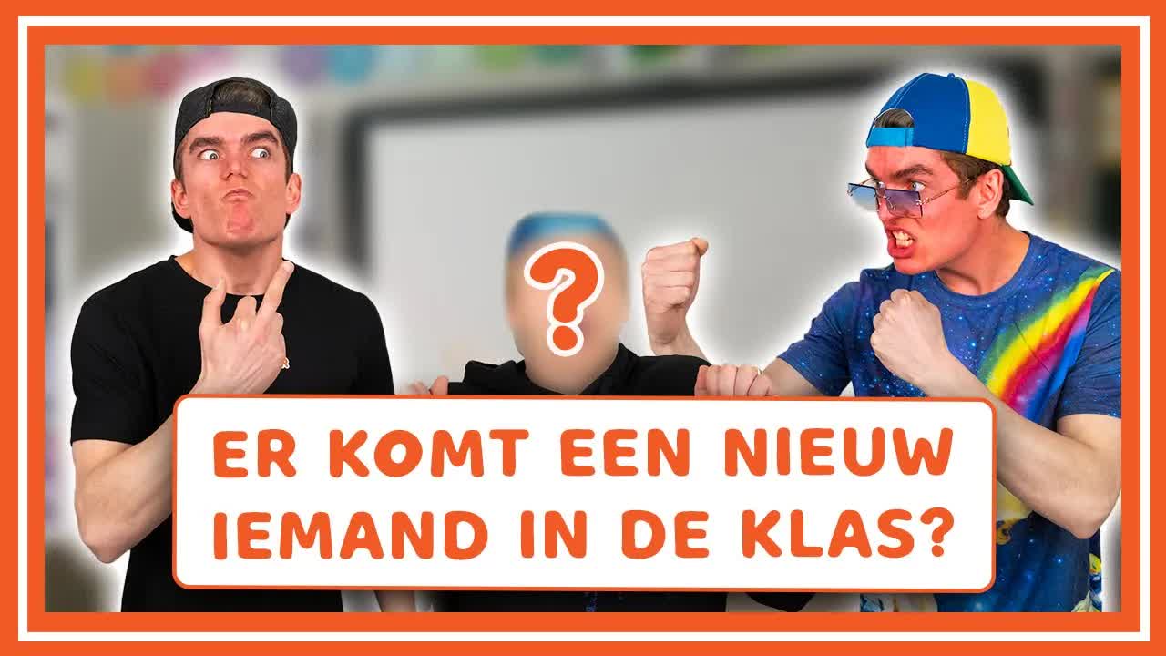 Nieuwe leerling in de klas: chaos en humor
