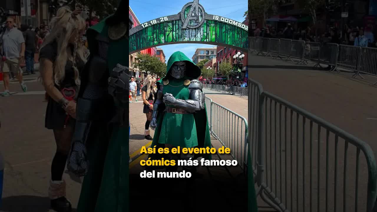 Así es la Comic-Con de San Diego