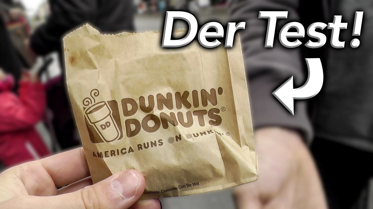 Dunkin Donuts Test in Basel Vlog