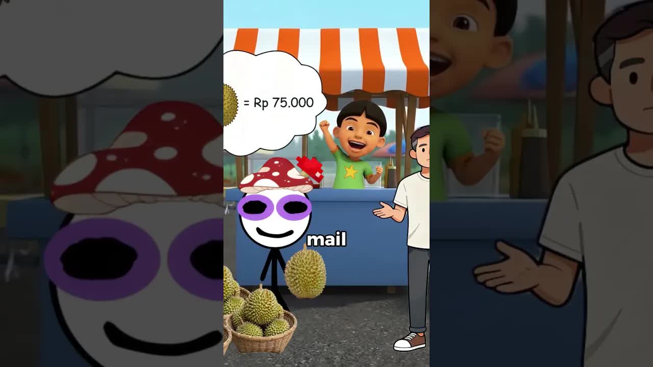 Strategi Gua Jadi Raja Durian di Upin Ipin