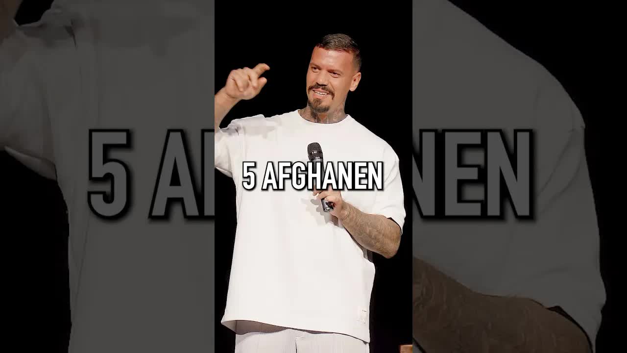 Fragen an eine Gruppe Afghanen