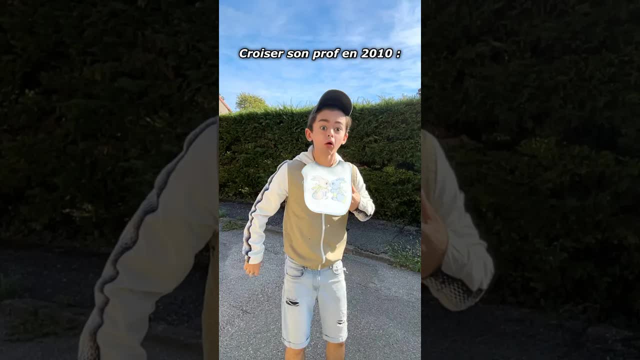 Croiser son prof en dehors de l'école
