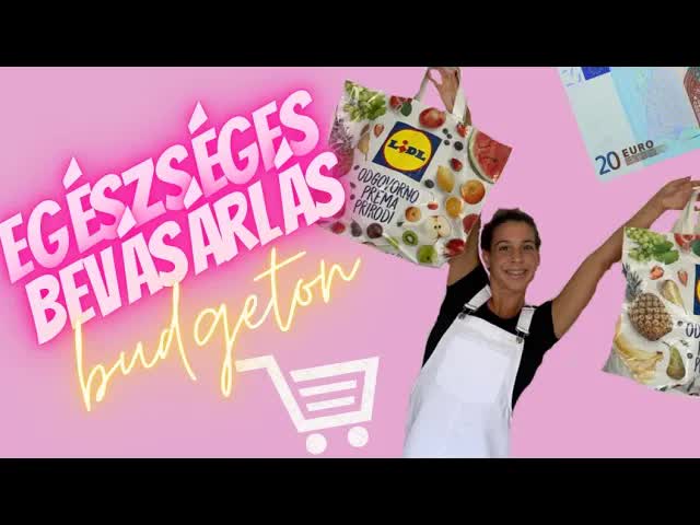 Egészséges bevásárlás 20 euróból egy hétre?