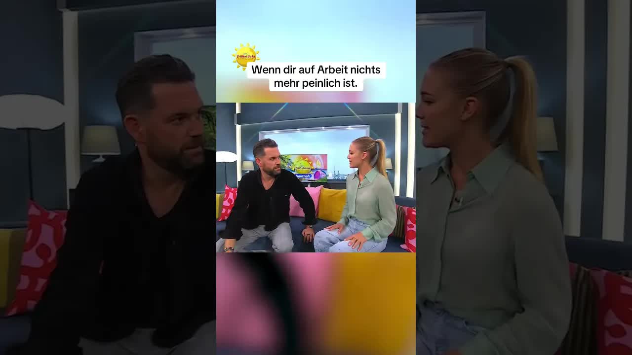 Kein bisschen peinlich: Hose offen im Fernsehen