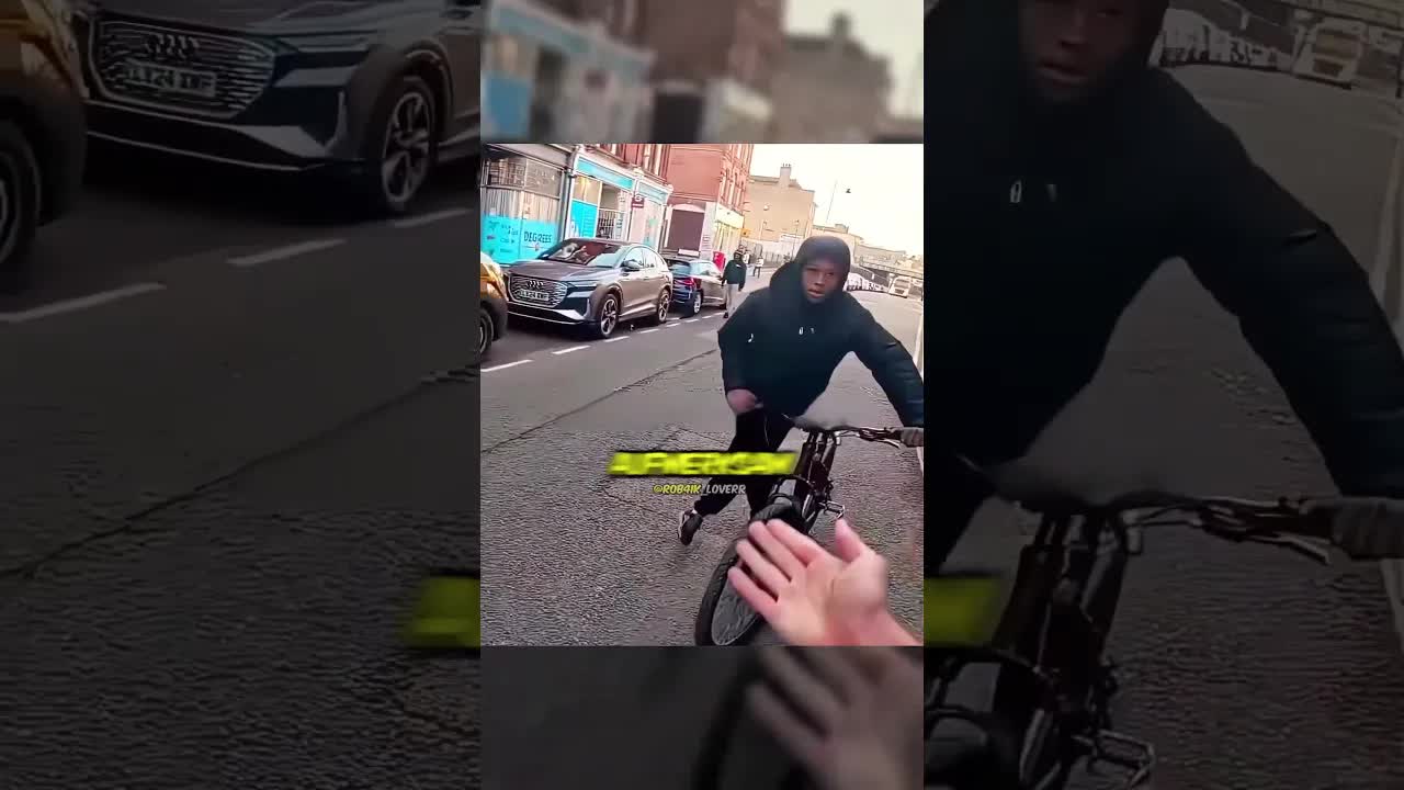 Radfahrer und Biker: Eine gefährliche Konfrontation