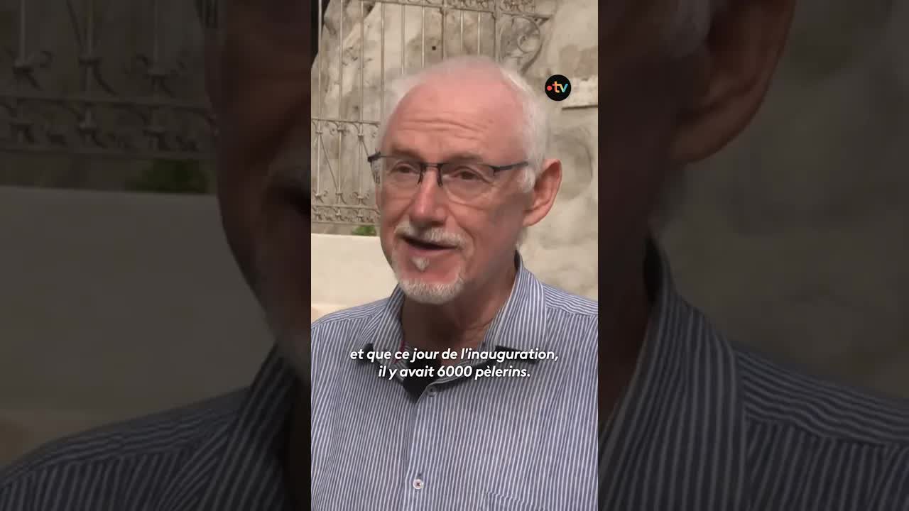La réplique lorraine de la grotte de Lourdes