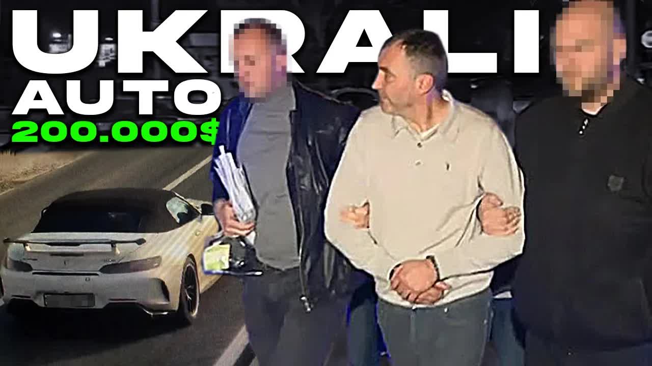 Kako su ukrali Mercedes AMG GTR vredan 200.000 evra