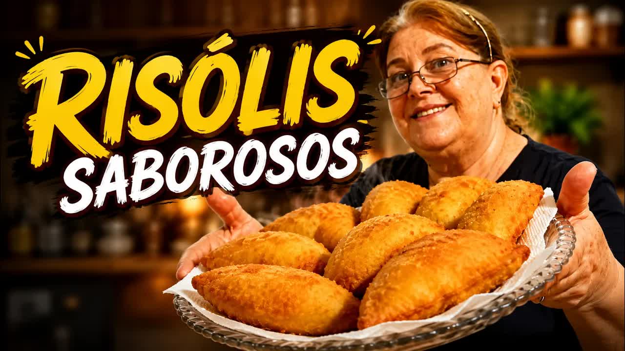 Como fazer risólis recheados com frango