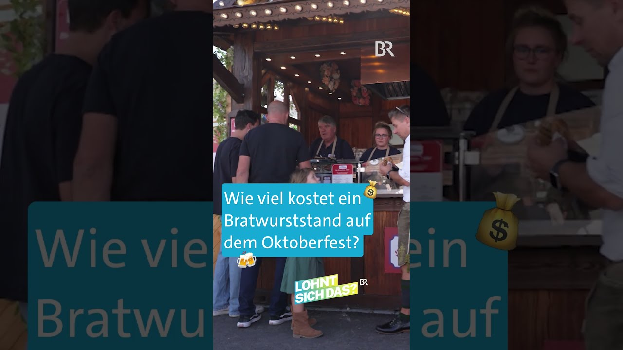Kosten und Gewinn eines Bratwurststands auf der Wiesn