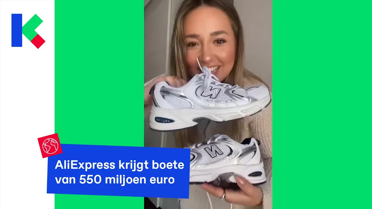 AliExpress krijgt boete van 550 miljoen euro