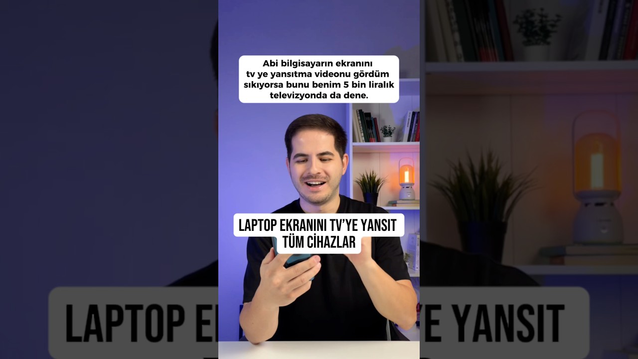 Bilgisayar Ekranını TV'ye Yansıtma Rehberi