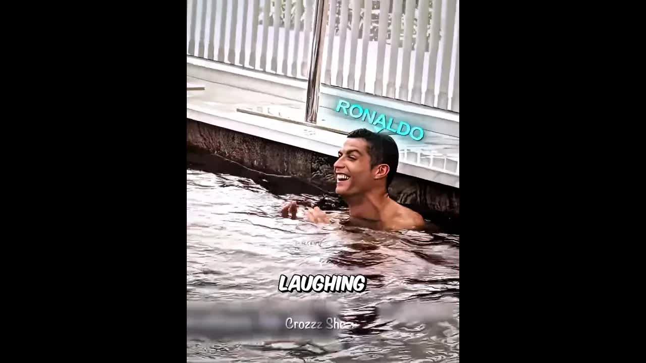 Ronaldo Learns to Swim and Shocks Everyone