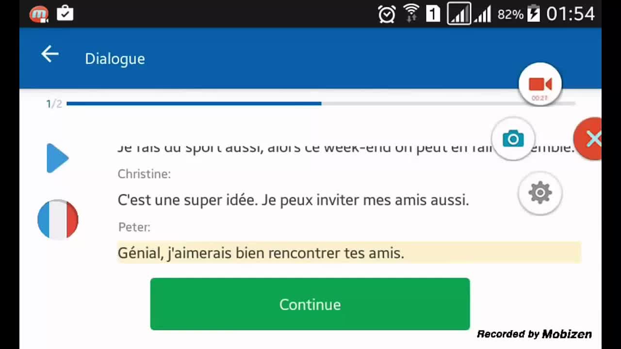 Discussion sur la maison et les routines quotidiennes