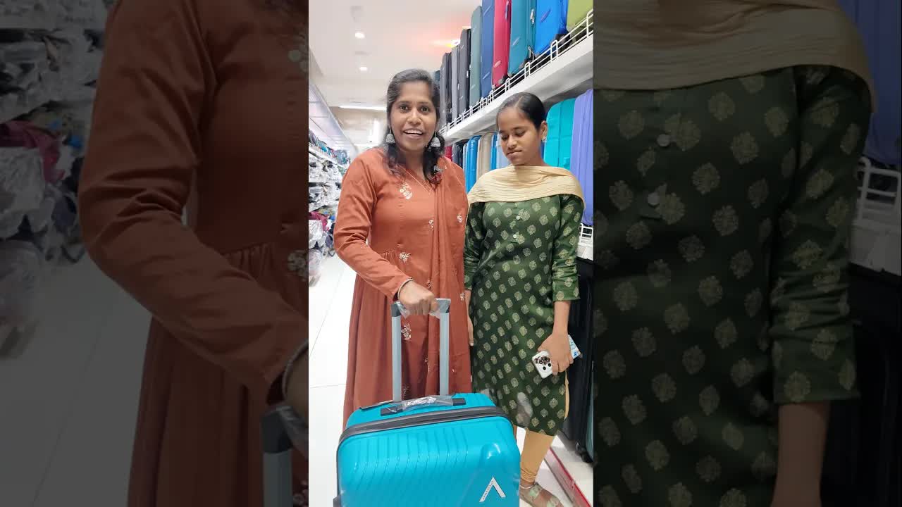 சகோதரியின் சென்னை வேலைக்கு கிளம்பல் - ஷாப்பிங் வலாக்