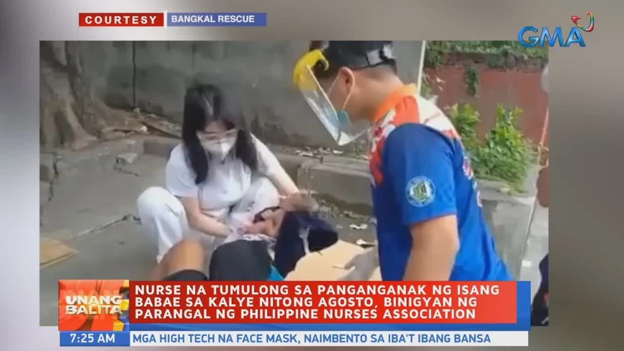 Nars na bayani sa panganganak, pinarangalan online