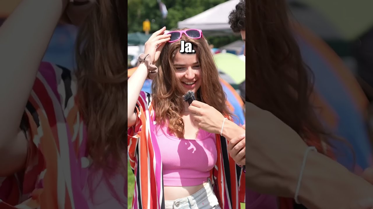 Julia lernt einen Backflip auf dem Hurricane Festival