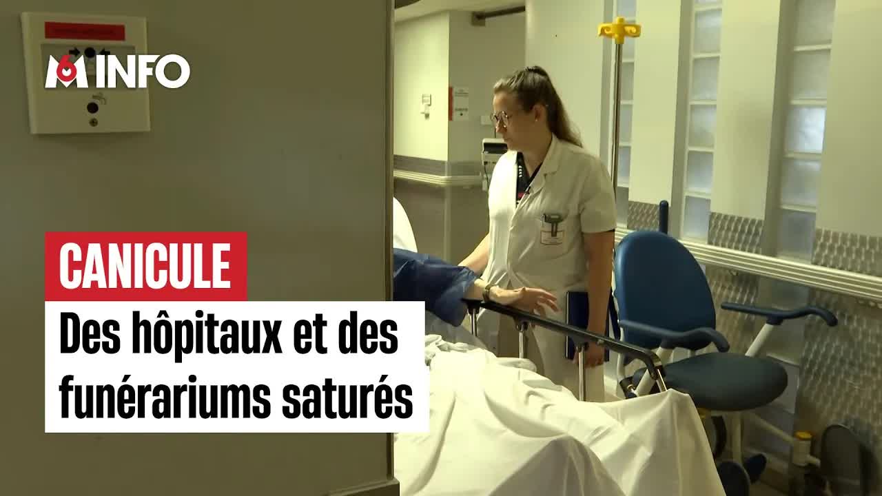 Canicule, hôpitaux et funérariums saturés en Île-de-France