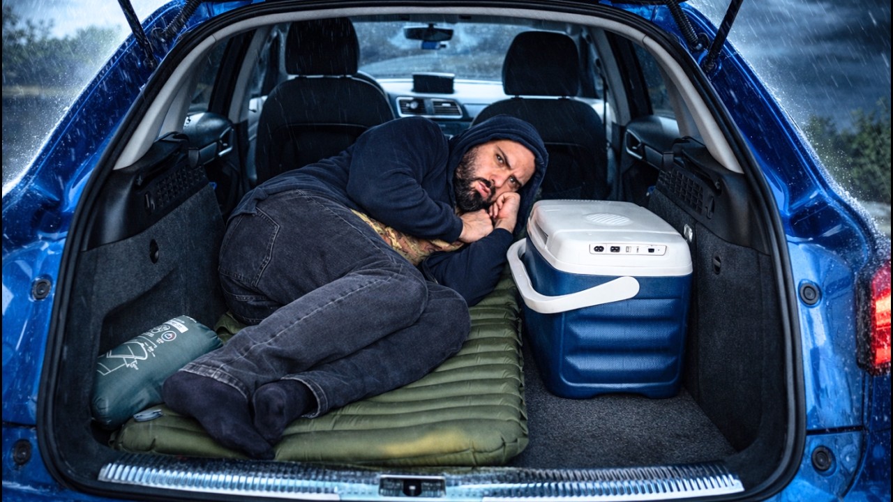 Vita in auto: dormire per risparmiare e riflettere
