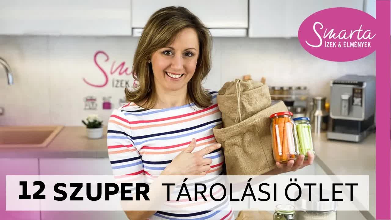 Élelmiszerek helyes tárolása – 12 praktikus tipp