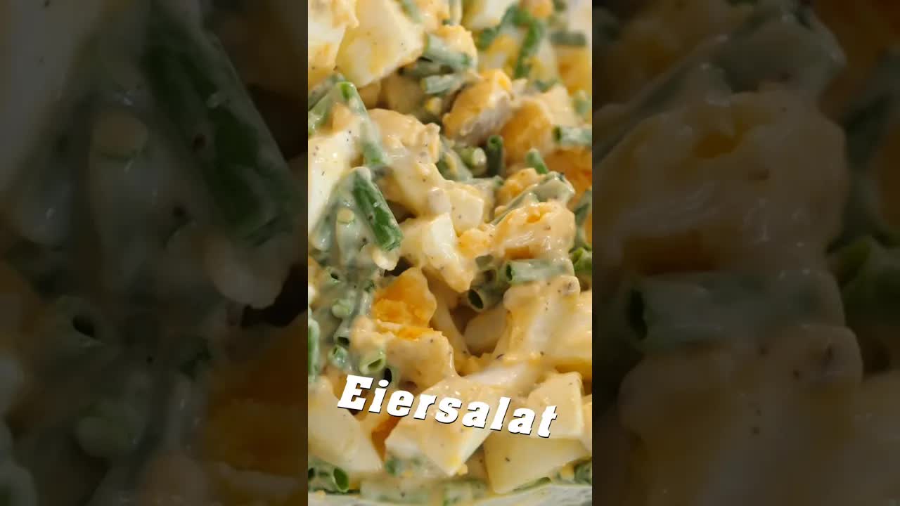 Schneller Eiersalat in zwei Minuten
