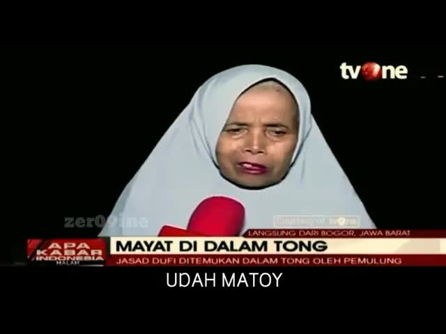 Nenek Sartika menemukan mayat di dalam gentong