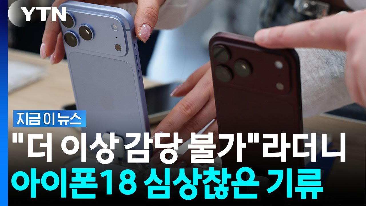 애플 아이폰 18 프로 주문량 축소와 반도체 가격 상승