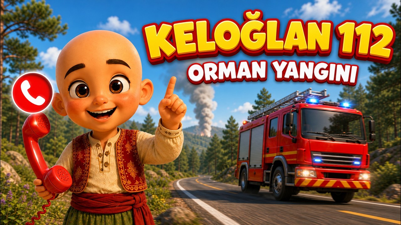 Keloğlan Orman Yangını ve 112 Acil Numarası