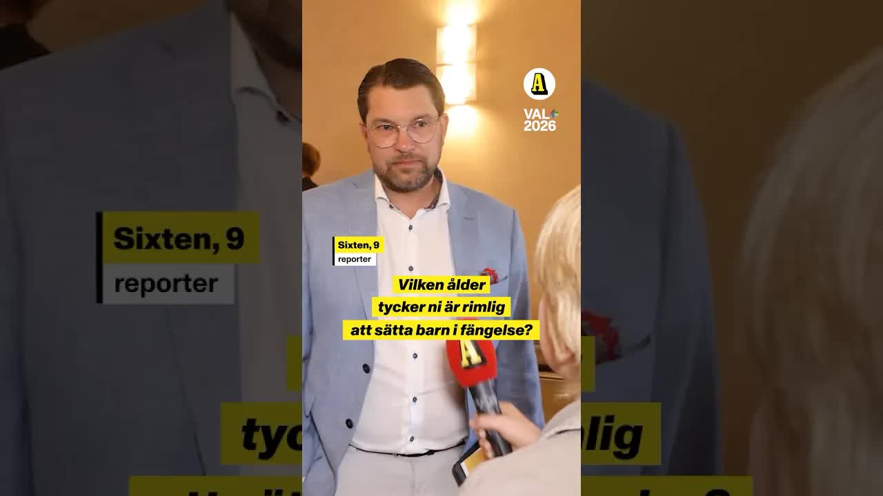 Nioåriga Sixten intervjuar svenska partiledare
