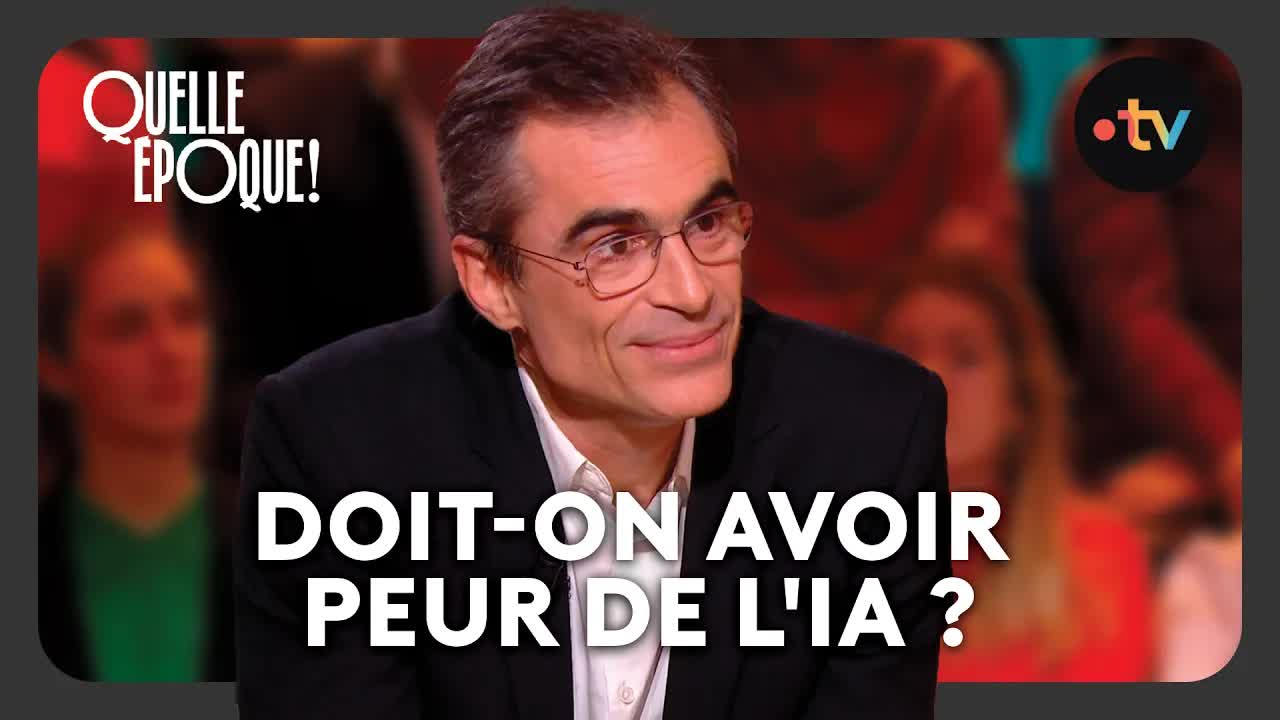 Raphaël Enthoven : l'IA ne remplacera pas la pensée humaine