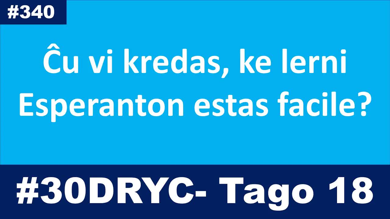 Kiel mi lernis Esperanton: Malfacila sed rewarding vojo