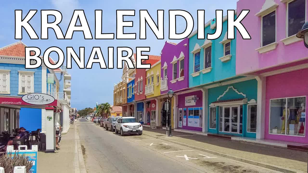 Shoppen en Sightseeing in Kralendijk, Bonaire