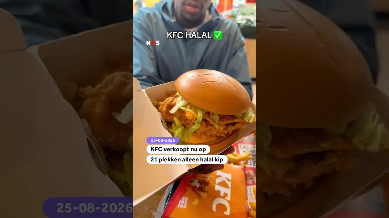 KFC verkoopt alleen halal kip op 21 locaties