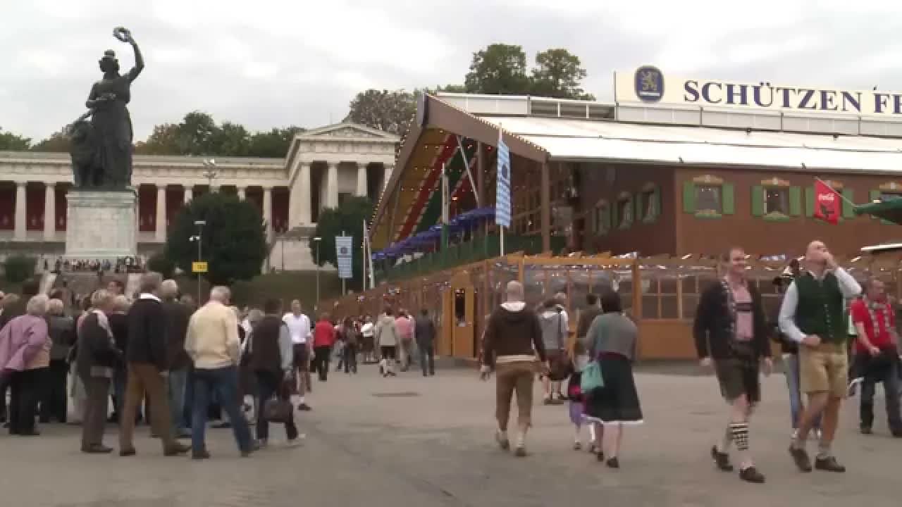 Die Polizei auf dem Münchner Oktoberfest