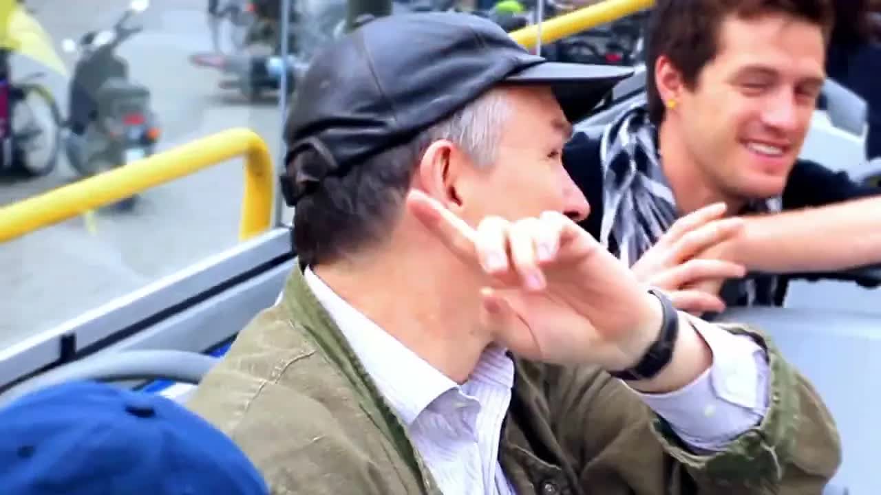 Christopher Griebel auf dem Münchner Flohmarkt