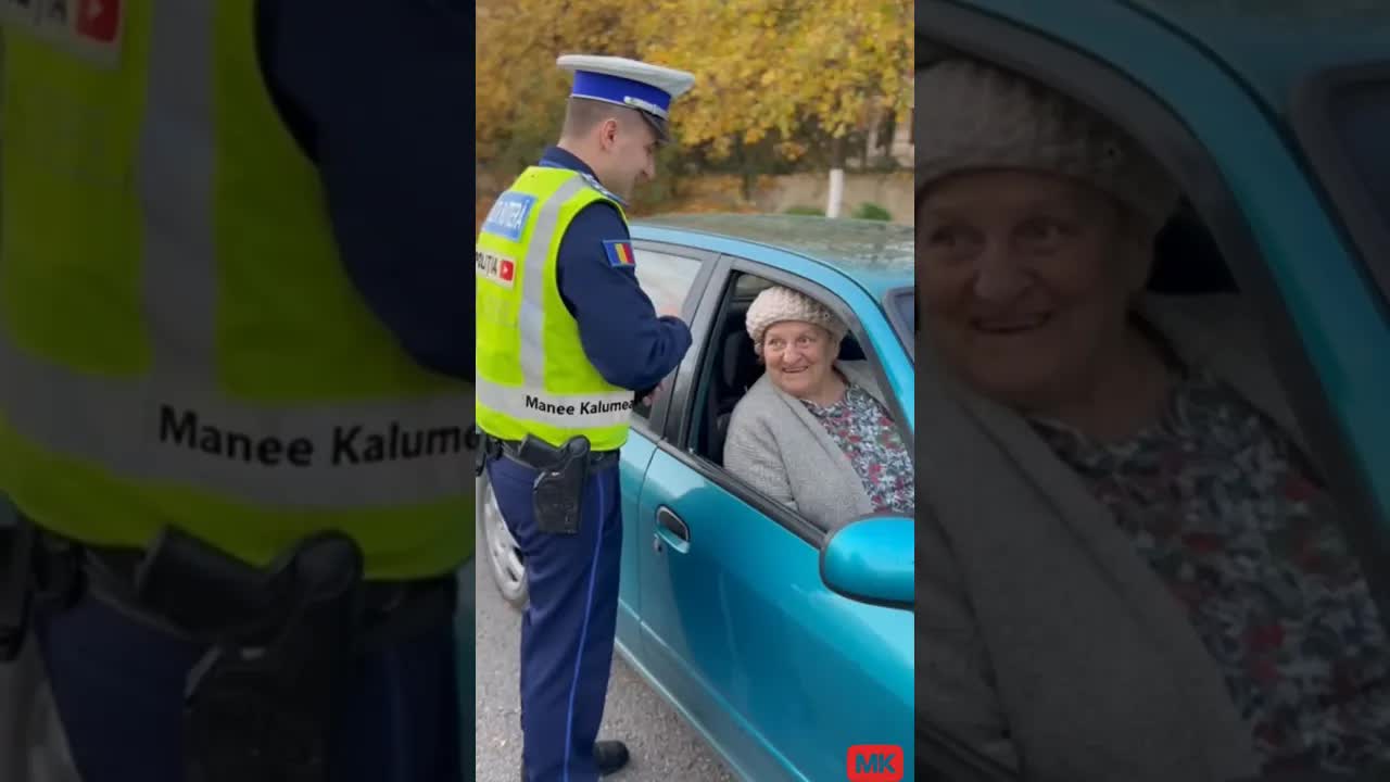 Polițistul și doamna care se grăbește