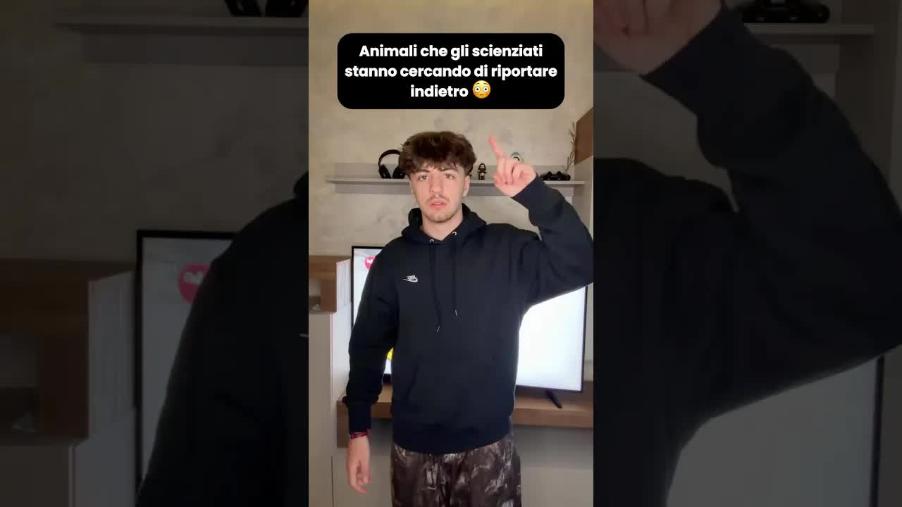 Animali estinti che gli scienziati vogliono riportare