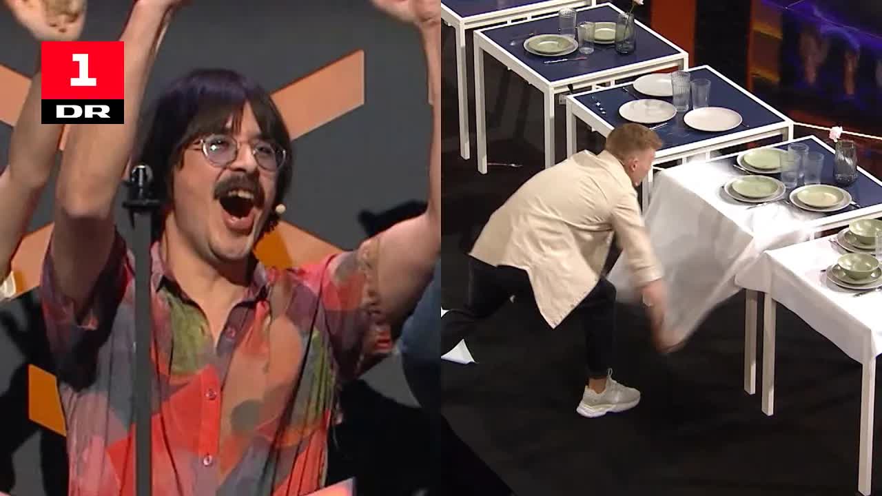 Hvem fjerner duene hurtigst? Versus-duel