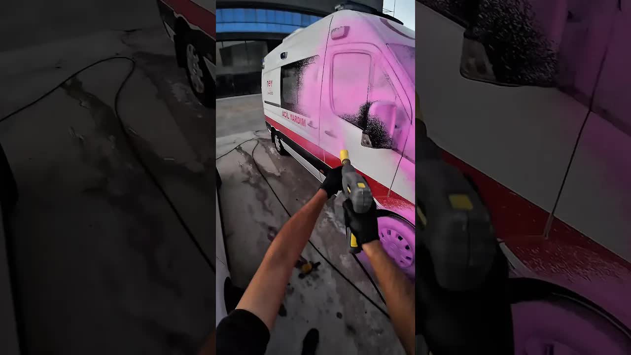 Ambulans ve Araç Yıkama: Spark Reklamlı Vlog