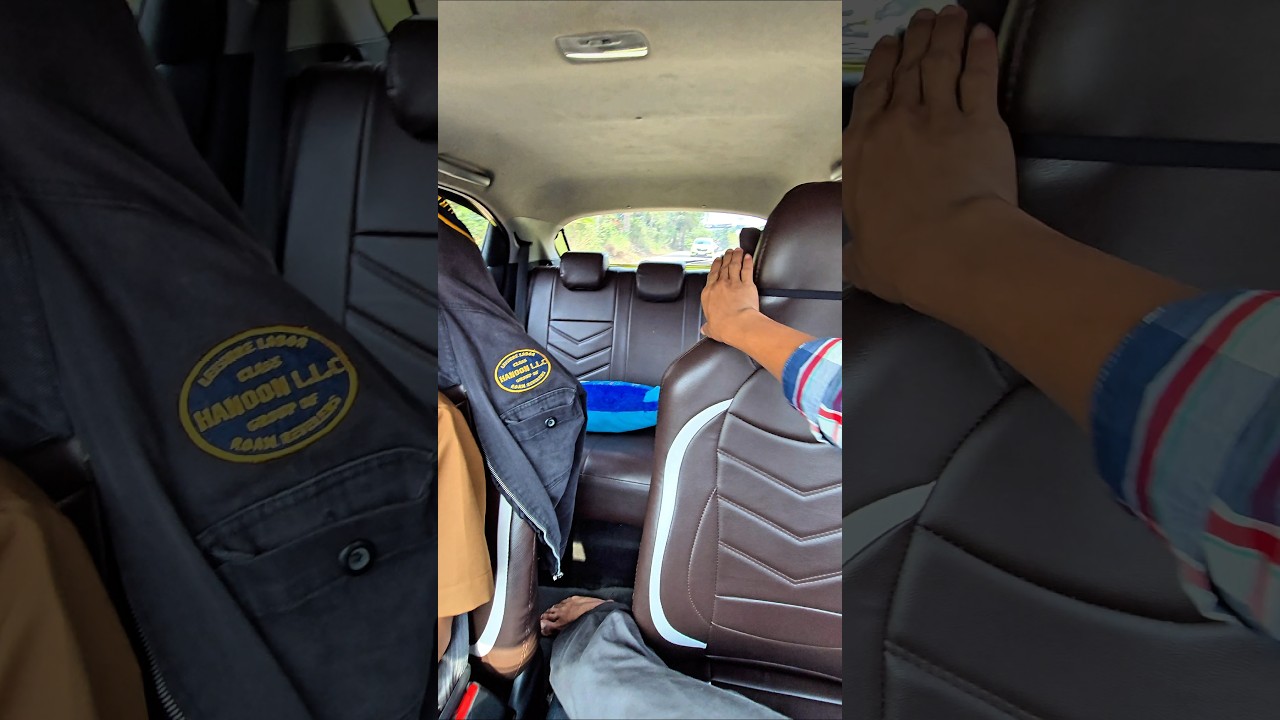 Senang Ketemu Mobil Abidzar di Belakang