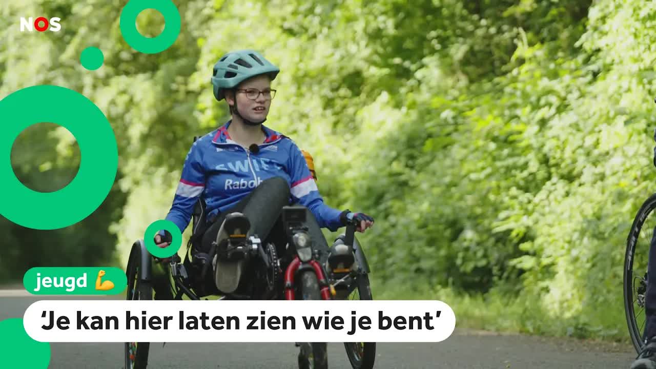 Feline doet mee aan de Special Olympics