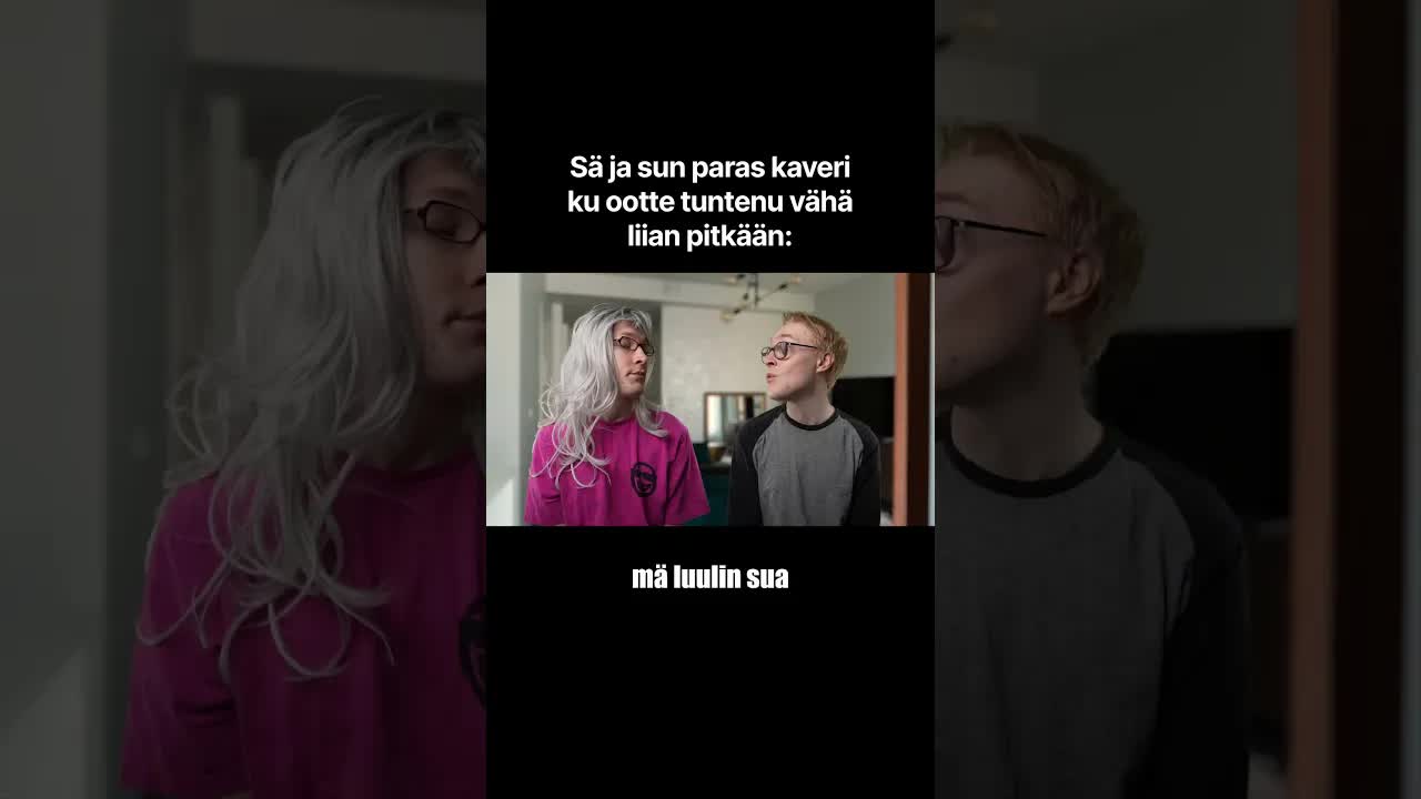 Parhaat ystävät ja rehelliset pilailut