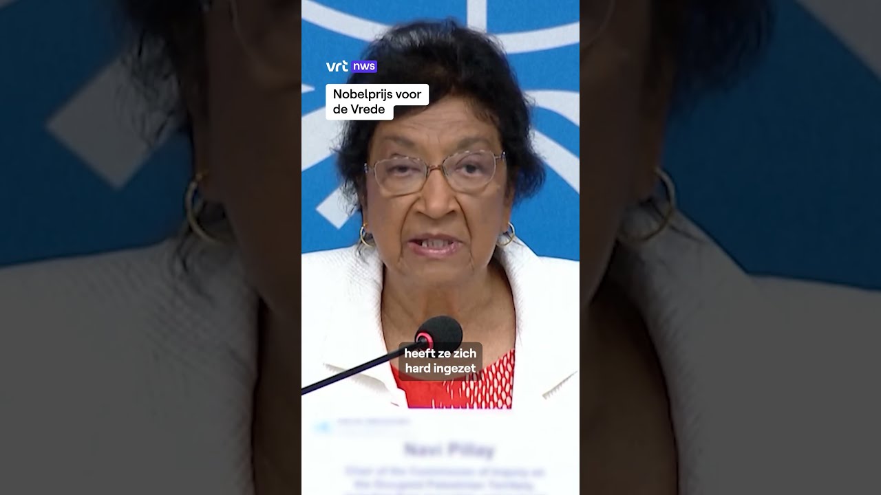 Navi Pillay wint Nobelprijs voor de Vrede
