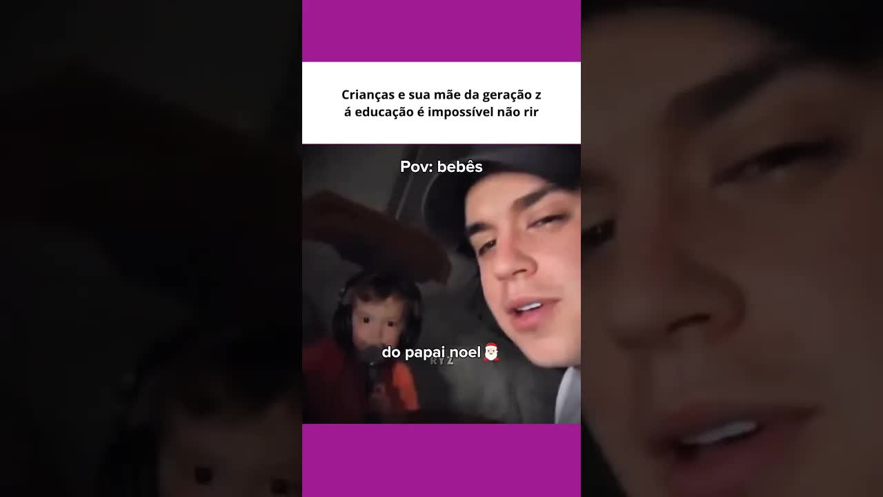 Crianças e a mamãe da geração Z
