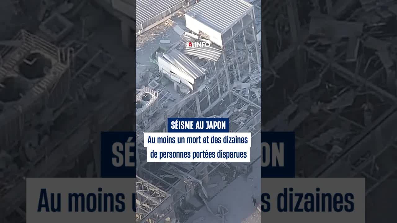 Séisme au Japon : un mort et des disparus