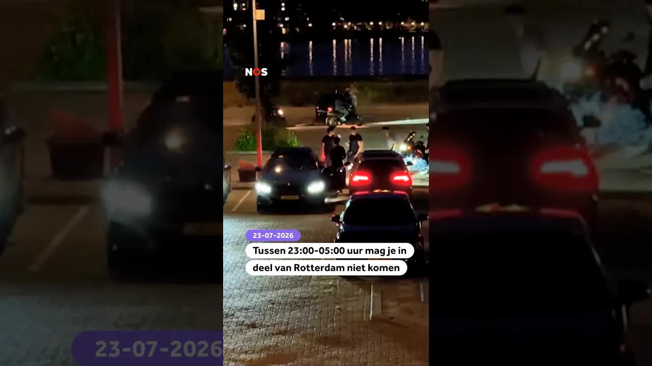 Gebiedsverbod in Rotterdam vanwege overlast
