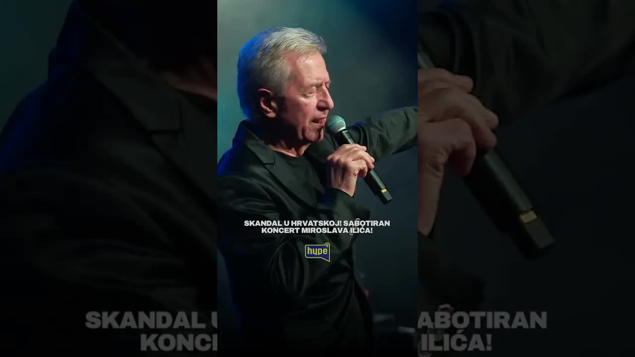 Skandal: Sabotaža koncerta Miroslava Ilića u Hrvatskoj